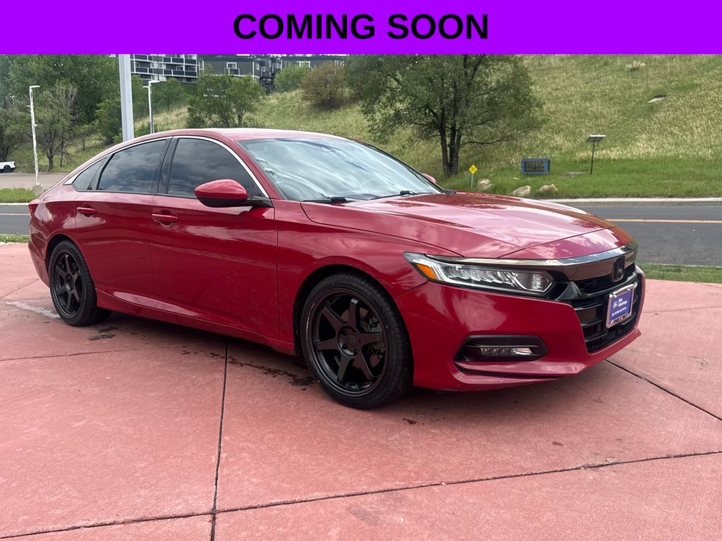 Red 2020 Honda Accord 1.5T Sport FWD Sedan Front-Wheel Drive Continuously Variable Transmission