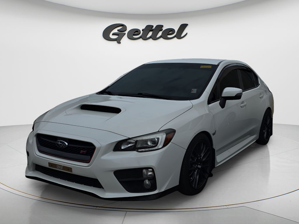 Crystal White Pearl 2017 Subaru WRX STI AWD Sedan All-Wheel Drive 6-Speed Manual