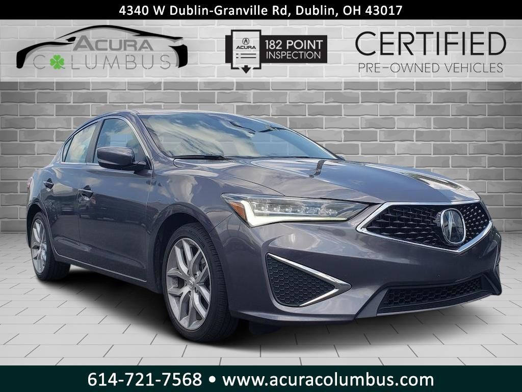 Gray (Modern Steel Metallic) 2021 Acura ILX FWD Sedan Front-Wheel Drive 8-Speed Dual Clutch