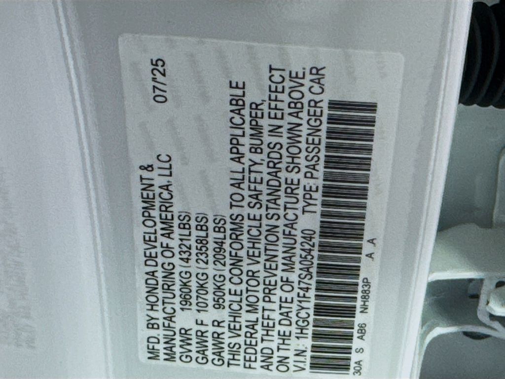 Used Car 2025 Honda Accord  Se For Sale Under $30,000 In Austin, Texas