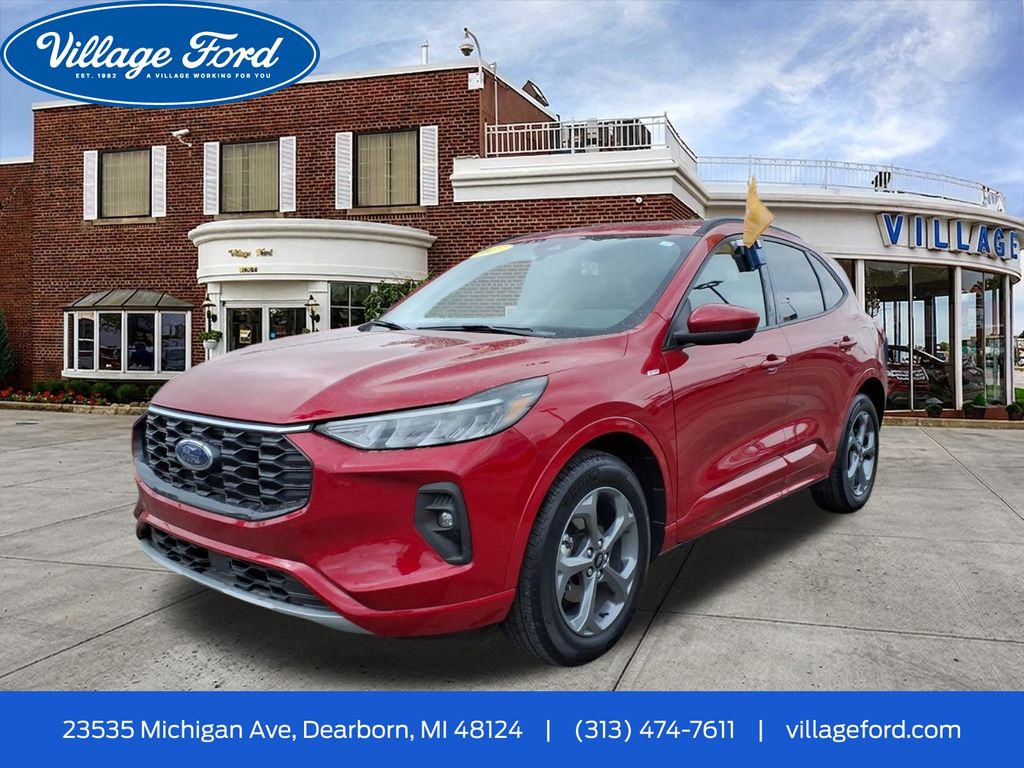 Red Metallic 2023 Ford Escape ST-Line Select AWD SUV / Crossover All-Wheel Drive 8-Speed Automatic