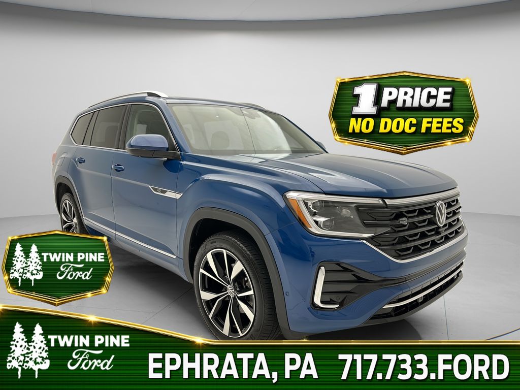 Mountain Lake Blue Metallic 2026 Volkswagen Atlas SUV / Crossover All-Wheel Drive Automatic