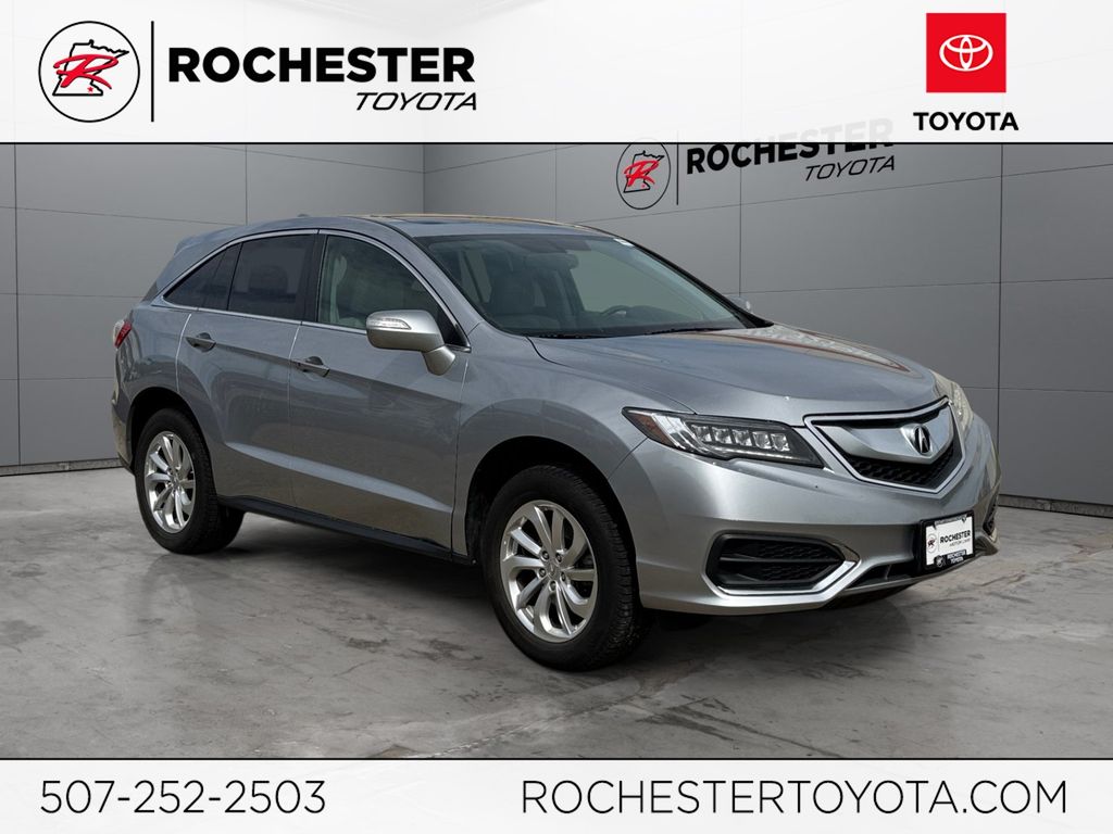 Lunar Silver Metallic 2018 Acura RDX SUV / Crossover All-Wheel Drive 6-Speed Automatic