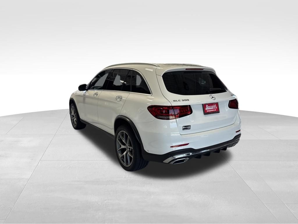 Used 2022 Blue Mercedes-Benz GLC 300 image 3