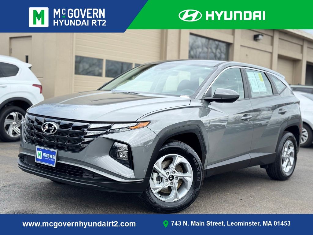 Hampton Gray 2024 Hyundai Tucson SE AWD SUV / Crossover All-Wheel Drive 8-Speed Automatic