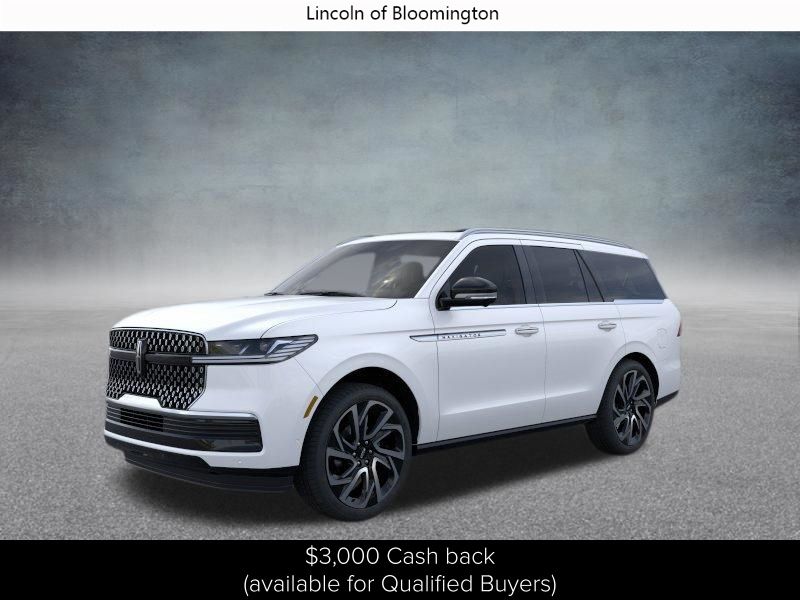 White Metallic 2026 Lincoln Navigator SUV / Crossover Four-Wheel Drive Automatic