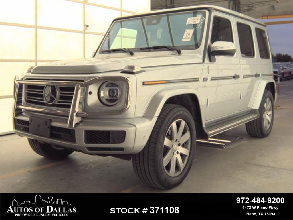 Silver 2021 Mercedes-Benz G-Class G 550 4MATIC SUV / Crossover All-Wheel Drive 9-Speed Automatic