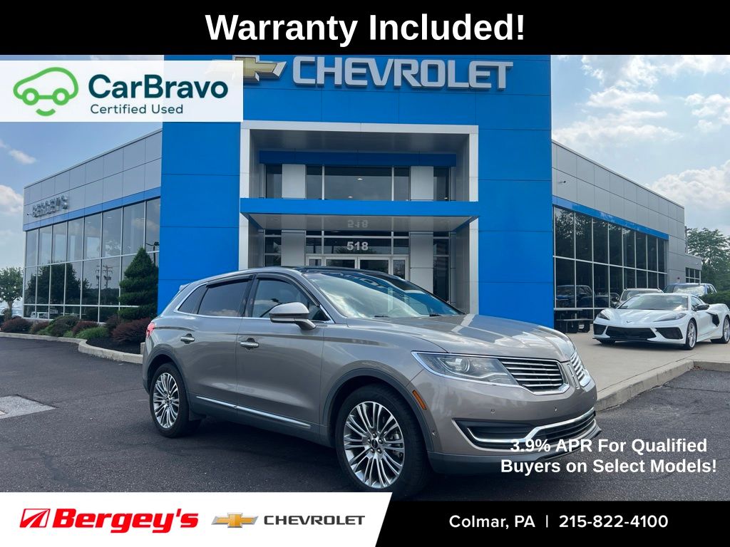 Luxe Metallic 2017 Lincoln MKX SUV / Crossover All-Wheel Drive 6-Speed Automatic