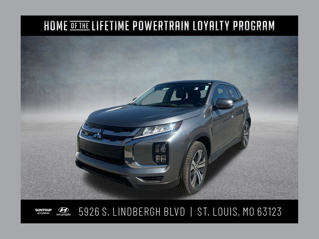 Mercury Gray Metallic 2024 Mitsubishi Outlander Sport SE AWC SUV / Crossover All-Wheel Drive Continuously Variable Transmission