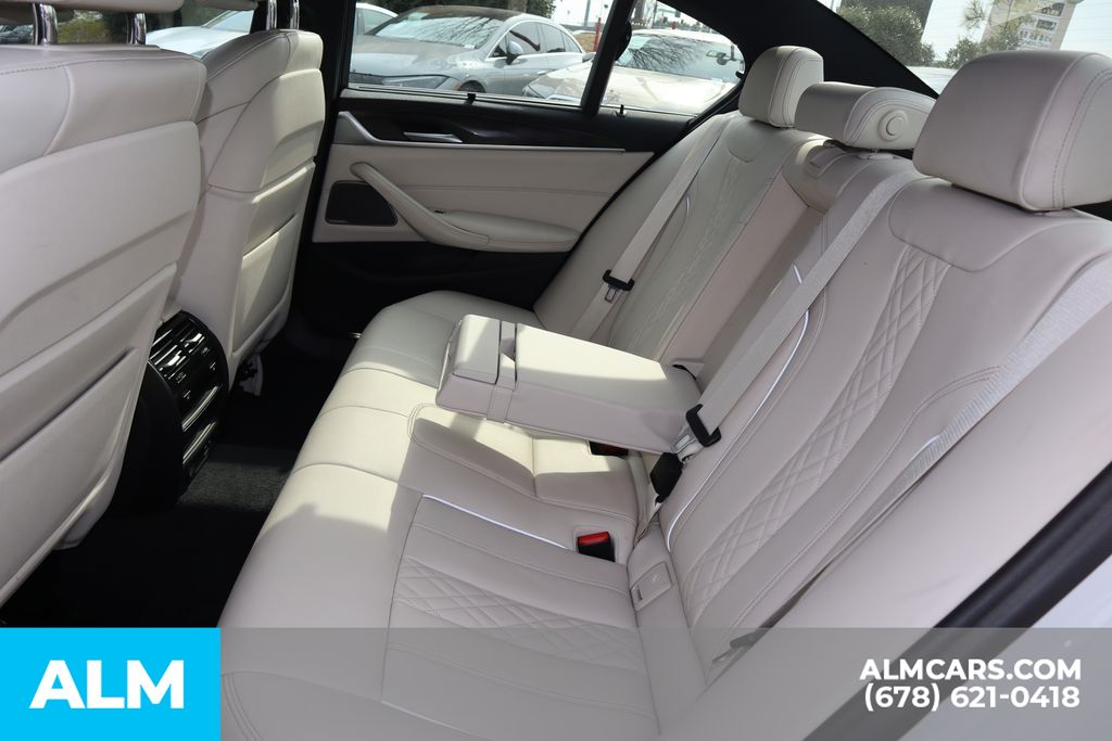 Used 2023 White BMW 540i xDrive image 19