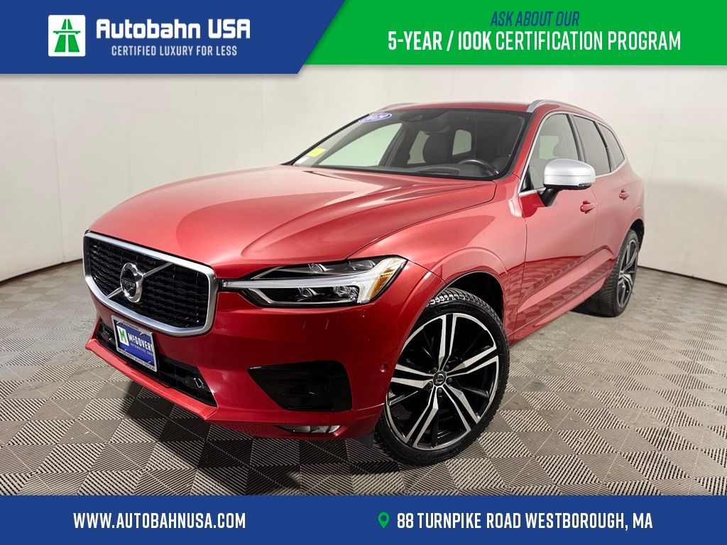Fusion Red Metallic 2019 Volvo XC60 SUV / Crossover All-Wheel Drive Automatic
