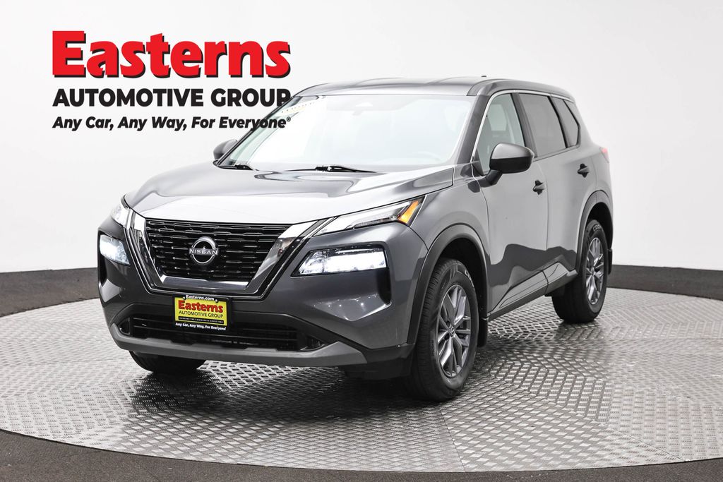 Gray (Gun Metallic) 2023 Nissan Rogue S AWD SUV / Crossover All-Wheel Drive Continuously Variable Transmission