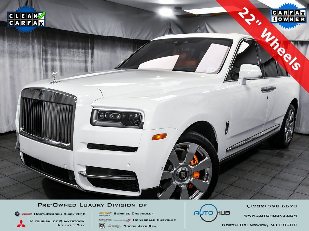 Arctic White 2024 Rolls-Royce Cullinan AWD SUV / Crossover All-Wheel Drive 8-Speed Automatic
