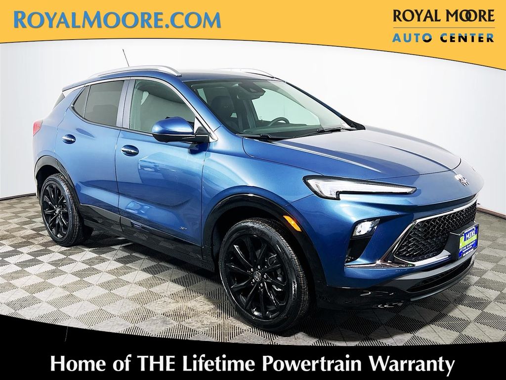 Ocean Blue Metallic 2026 Buick Encore GX SUV / Crossover All-Wheel Drive 9-Speed Automatic