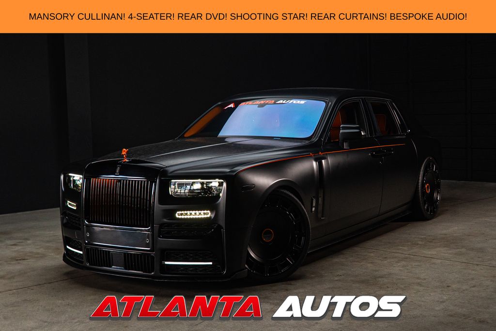 Arctic White 2024 Rolls-Royce Phantom Sedan Rear-Wheel Drive 8-Speed Automatic