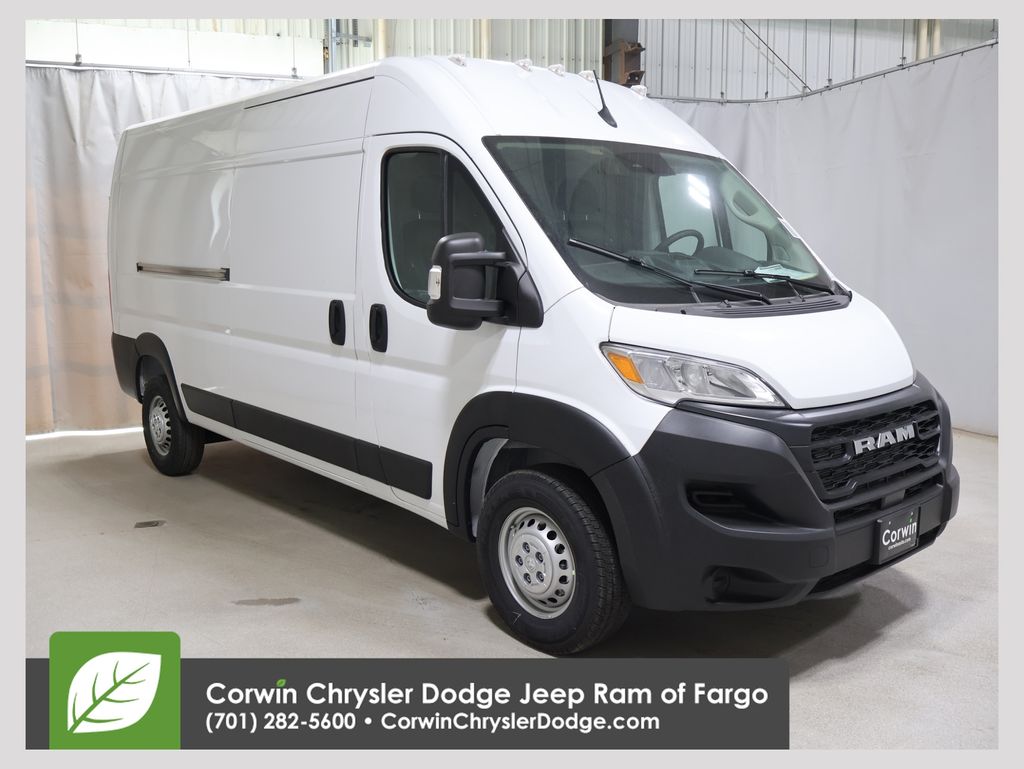 Bright White Clearcoat 2026 RAM ProMaster Van  9-Speed Automatic