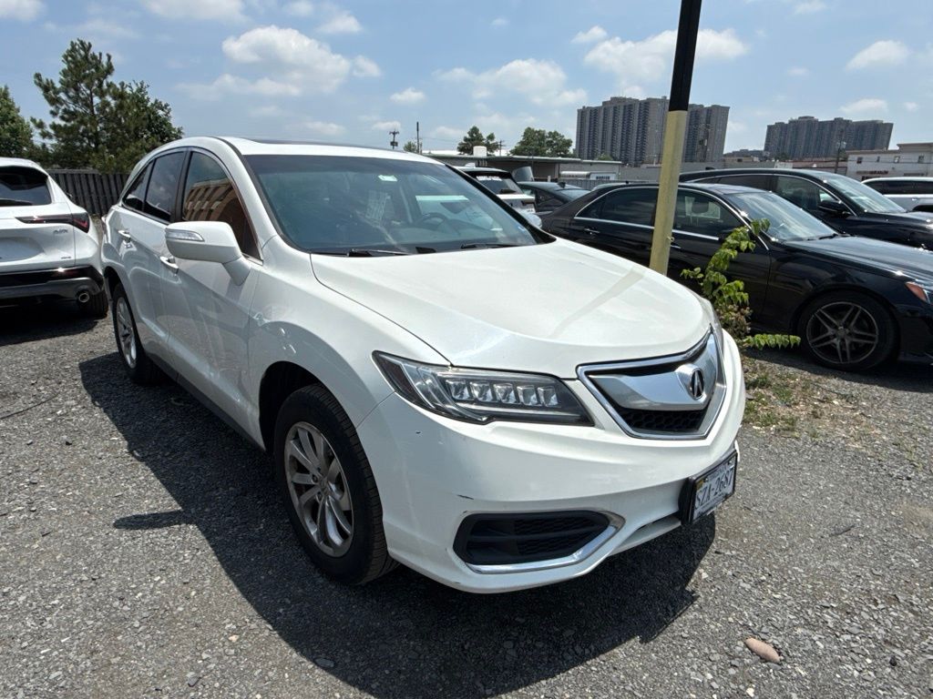 White Diamond Pearl 2018 Acura RDX AWD SUV / Crossover All-Wheel Drive 6-Speed Automatic