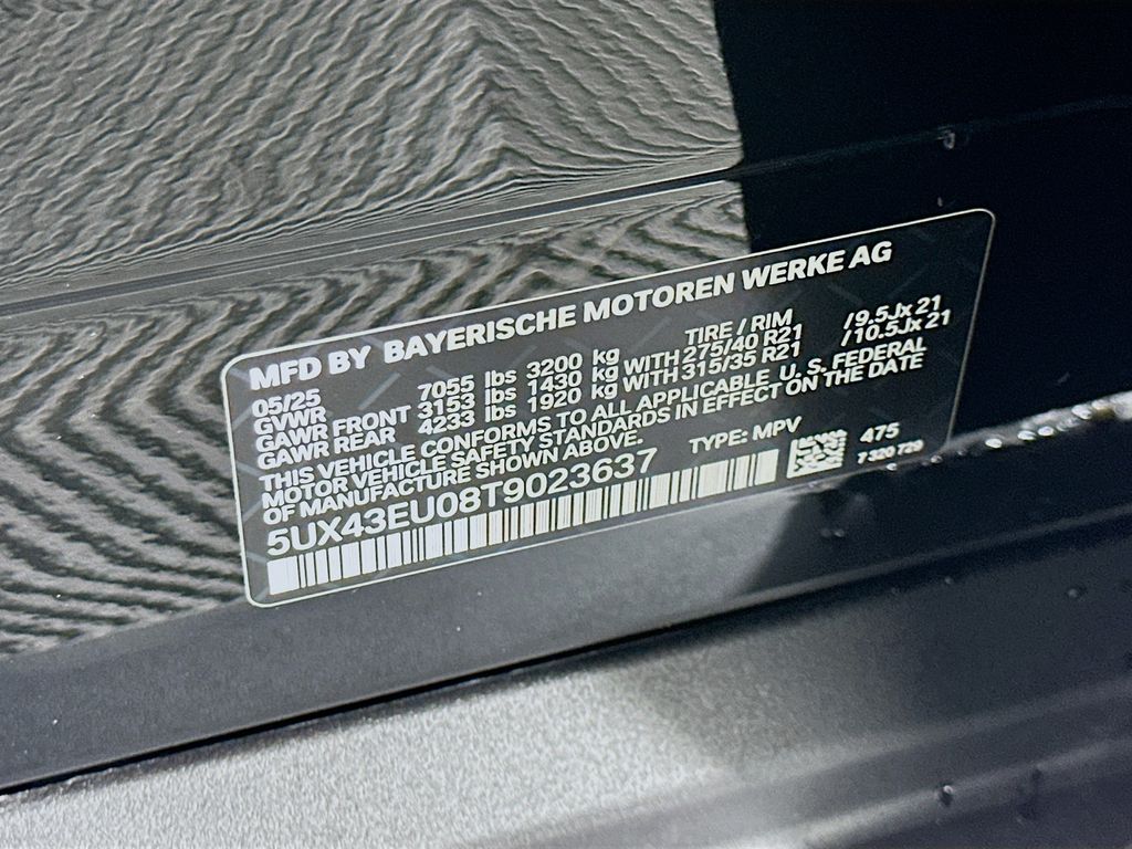 2026 BMW X5 xDrive50e 24