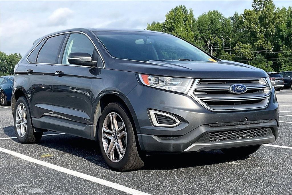 Gray (Magnetic) 2018 Ford Edge SUV / Crossover Front-Wheel Drive 6-Speed Automatic