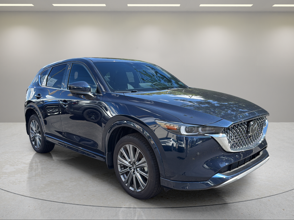 2025 Mazda CX-5 2.5 Turbo Signature Blue at Sutliff Volkswagen