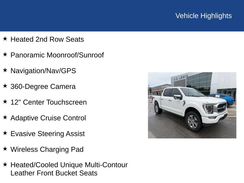 2022 Ford F-150 Platinum