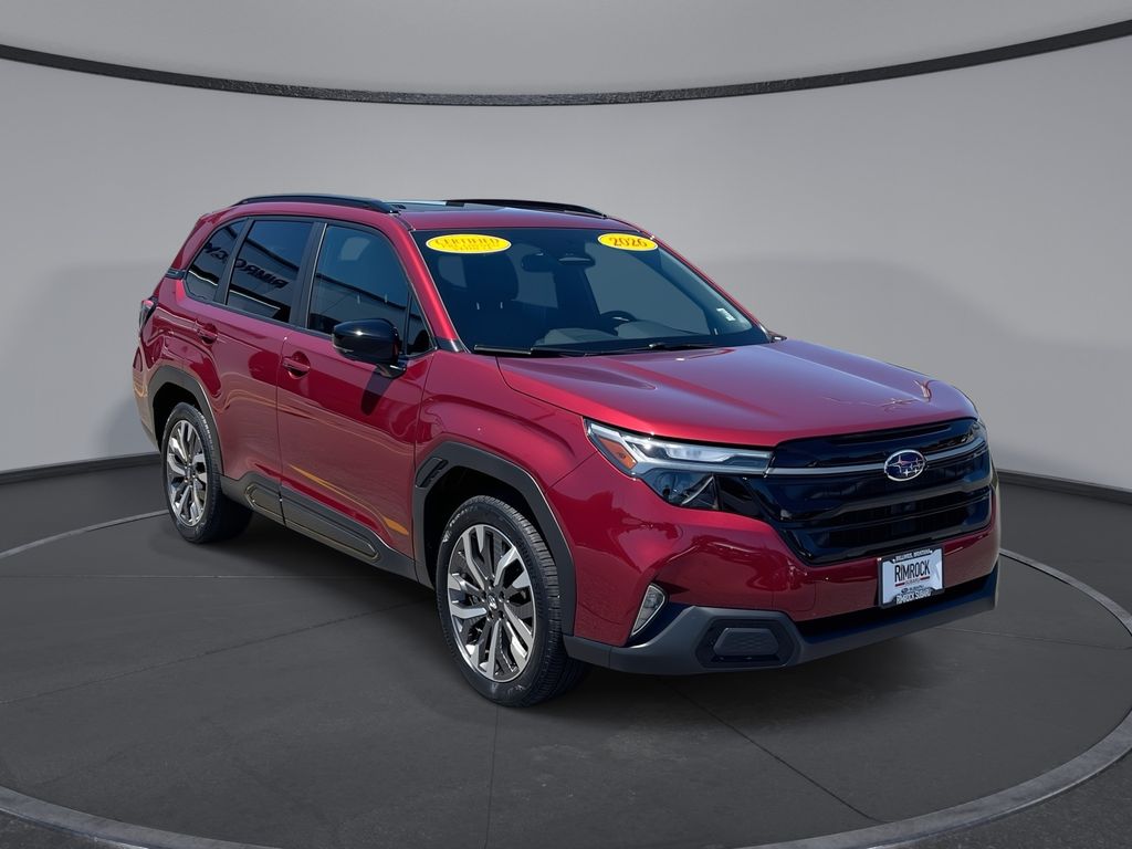 Crimson Red Pearl 2026 Subaru Forester SUV / Crossover All-Wheel Drive Continuously Variable Transmission