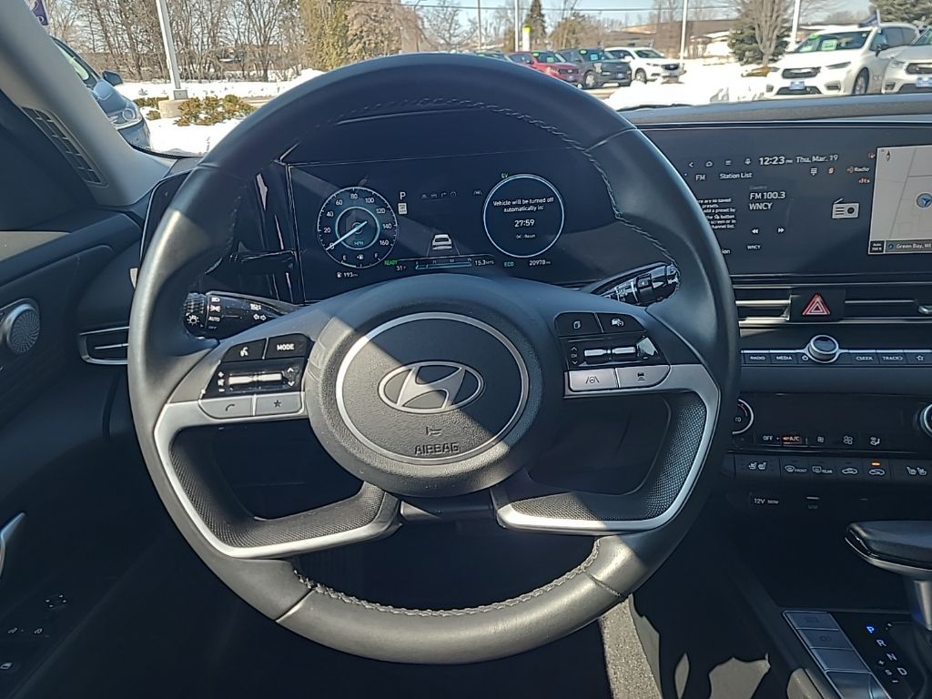 used 2025 Hyundai Elantra Hybrid car, priced at $23,904