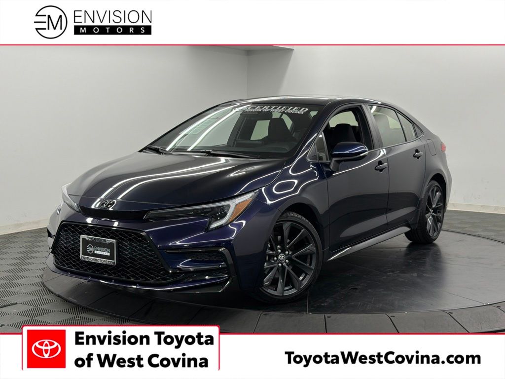 Blueprint 2026 Toyota Corolla Sedan Front-Wheel Drive Continuously Variable Transmission