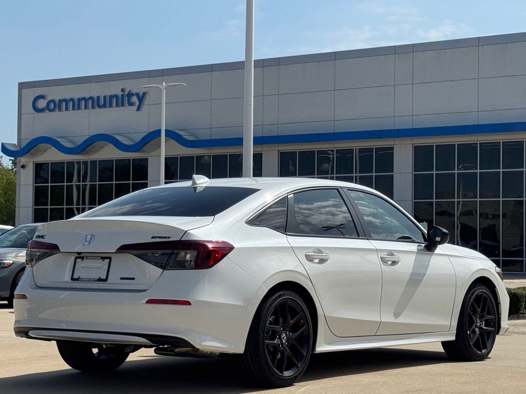 2026 Honda Civic Hybrid Sport White at Community Honda