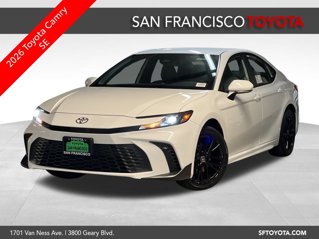 Ice 2026 Toyota Camry Sedan All-Wheel Drive Continuously Variable Transmission
