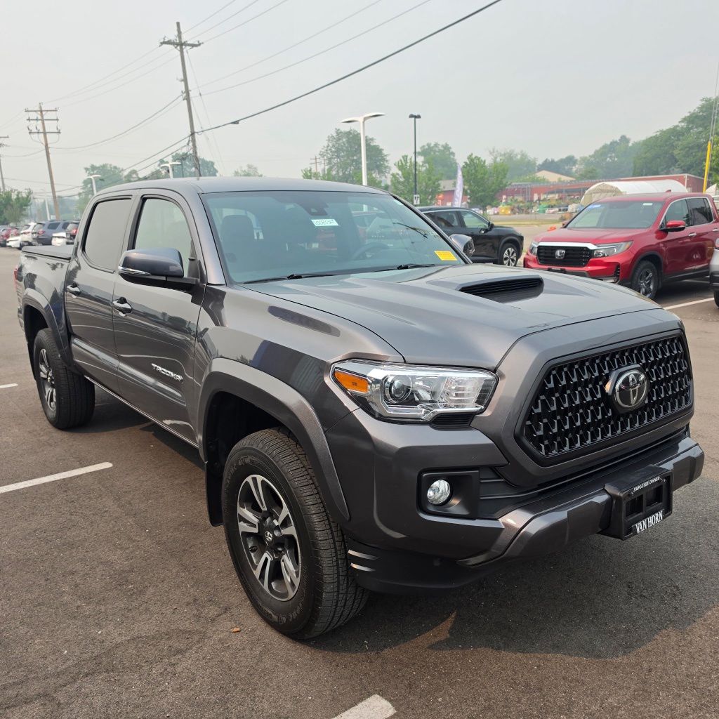 Magnetic Gray Metallic 2019 Toyota Tacoma Pickup Truck Four-Wheel Drive 6-Speed Manual