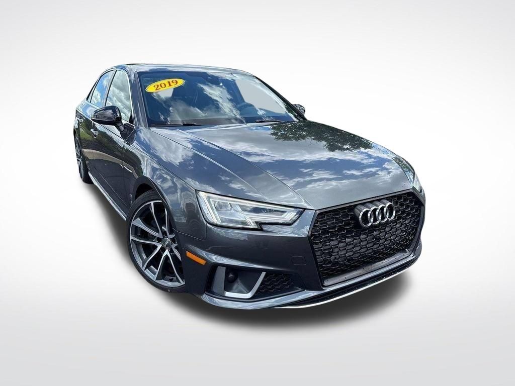 Daytona Gray Pearl 2019 Audi S4 Sedan All-Wheel Drive 8-Speed Automatic