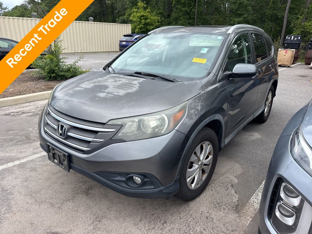 Silver 2014 Honda CR-V EX-L FWD SUV / Crossover Front-Wheel Drive 5-Speed Automatic