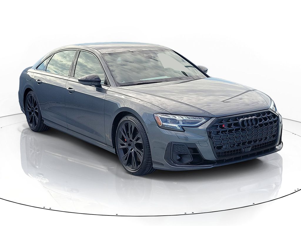 Gray 2026 Audi A8 Sedan  8-Speed Automatic