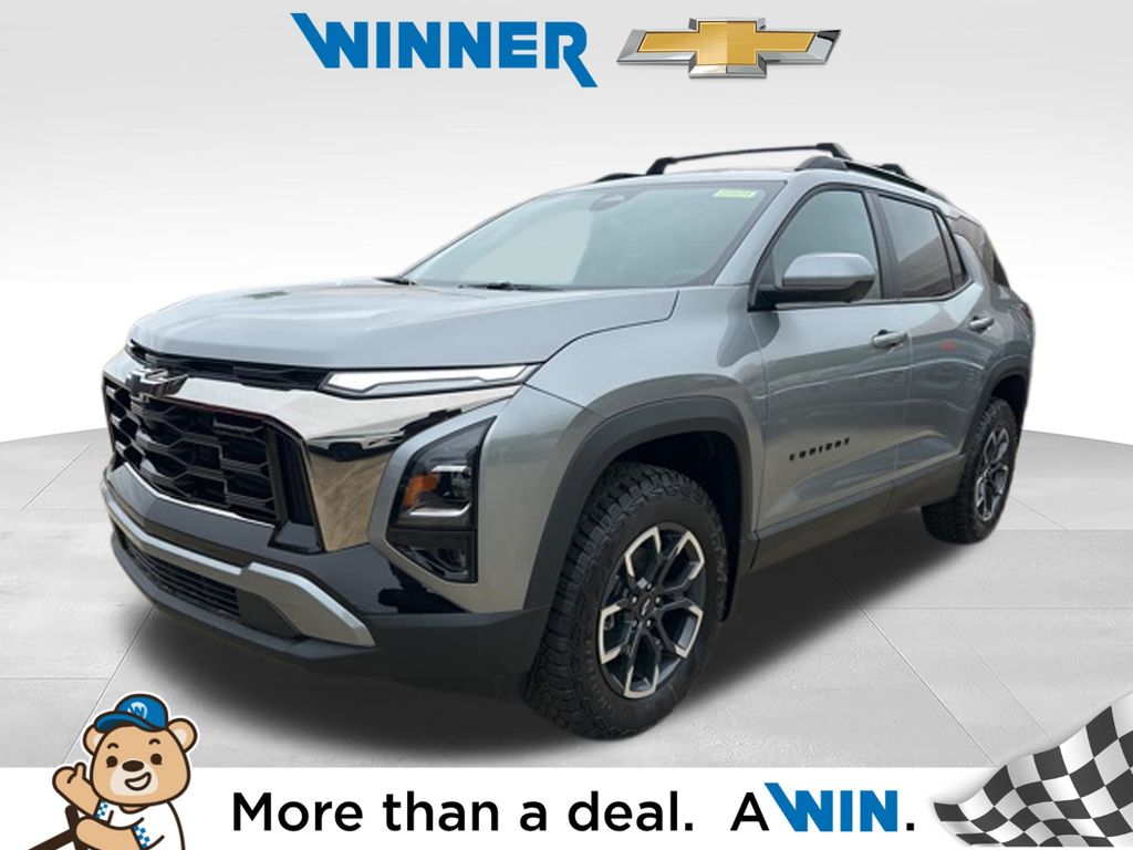 Sterling Gray Metallic 2026 Chevrolet Equinox SUV / Crossover Front-Wheel Drive Continuously Variable Transmission