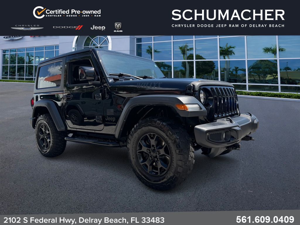 used 2023 Jeep Wrangler car, priced at $26,888