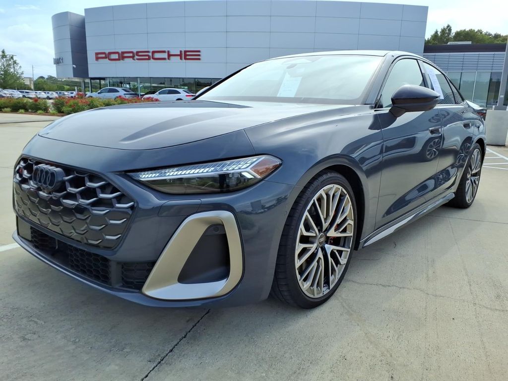 Daytona Gray Metallic 2025 Audi S5 Sedan All-Wheel Drive 7-Speed Automatic
