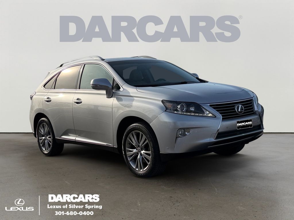 Silver 2014 Lexus RX 350 FWD SUV / Crossover Front-Wheel Drive 6-Speed Automatic