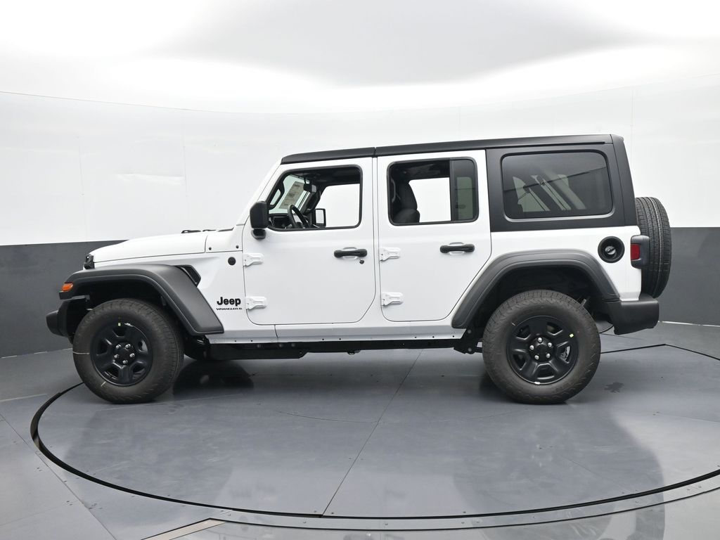 New 2026 Bright White Clearcoat Jeep Sport image 3