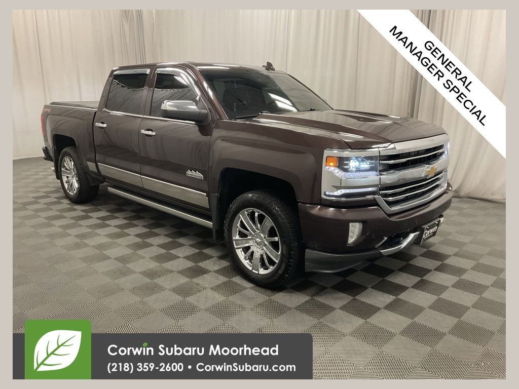 Autumn Bronze Metallic 2016 Chevrolet Silverado 1500 Pickup Truck Four-Wheel Drive 8-Speed Automatic Overdrive