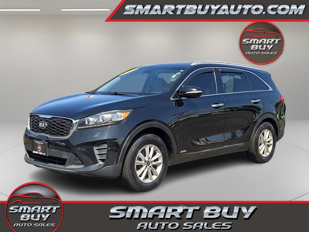 Ebony Black 2019 Kia Sorento SUV / Crossover All-Wheel Drive 6-Speed Automatic