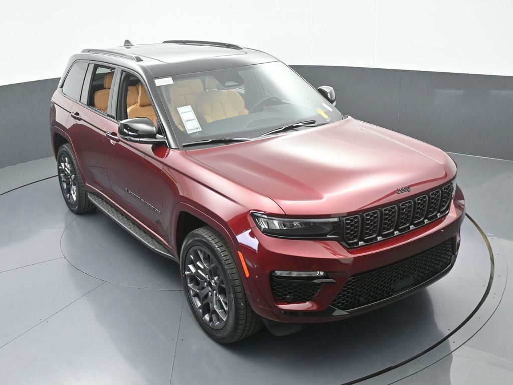 New 2025 Velvet Red Pearlcoat Jeep Summit Reserve image 60