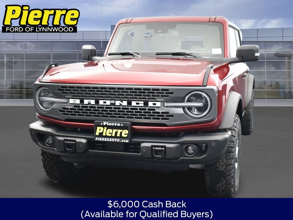Ruby Red Metallic 2025 Ford Bronco SUV / Crossover Four-Wheel Drive Automatic