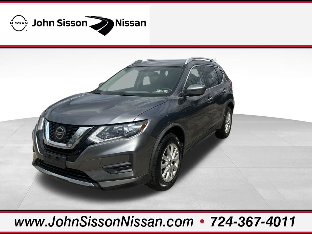 Gray (Gun Metallic) 2018 Nissan Rogue SV AWD SUV / Crossover All-Wheel Drive Continuously Variable Transmission