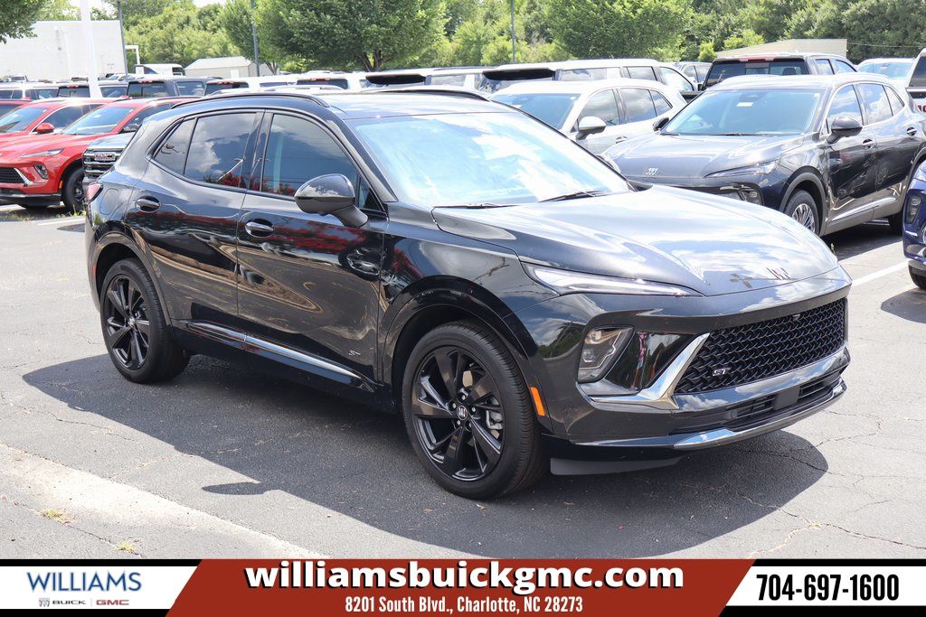 Black (Ebony Twilight Metallic) 2025 Buick Envision SUV / Crossover All-Wheel Drive 9-Speed Automatic