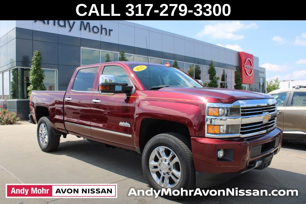 Siren Red Tintcoat 2017 Chevrolet Silverado 2500HD Pickup Truck Four-Wheel Drive 6-Speed Automatic Overdrive