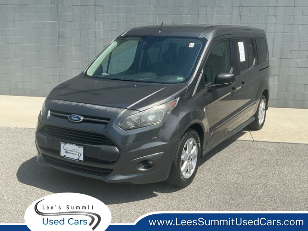 Gray (Magnetic Metallic) 2015 Ford Transit Connect Van Front-Wheel Drive 6-Speed Automatic