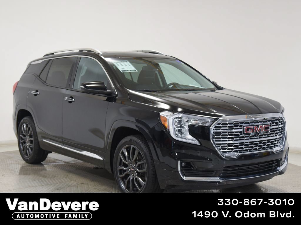 Black (Ebony Twilight Metallic) 2023 GMC Terrain SUV / Crossover All-Wheel Drive 9-Speed Automatic