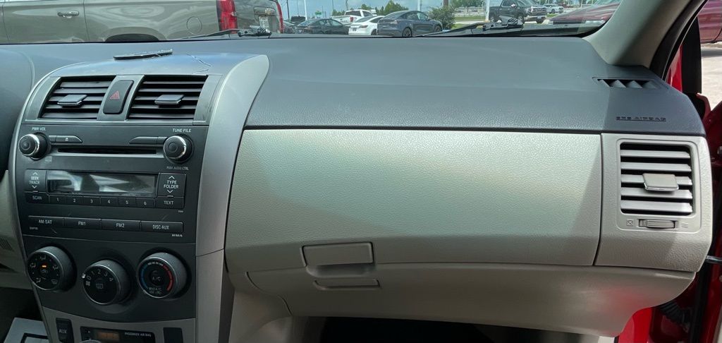 2011 Toyota Corolla LE Red at Emmons Autoplex