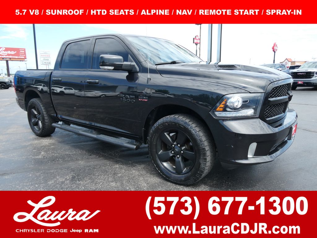 2017 RAM 1500 Night Crew Cab 4WD